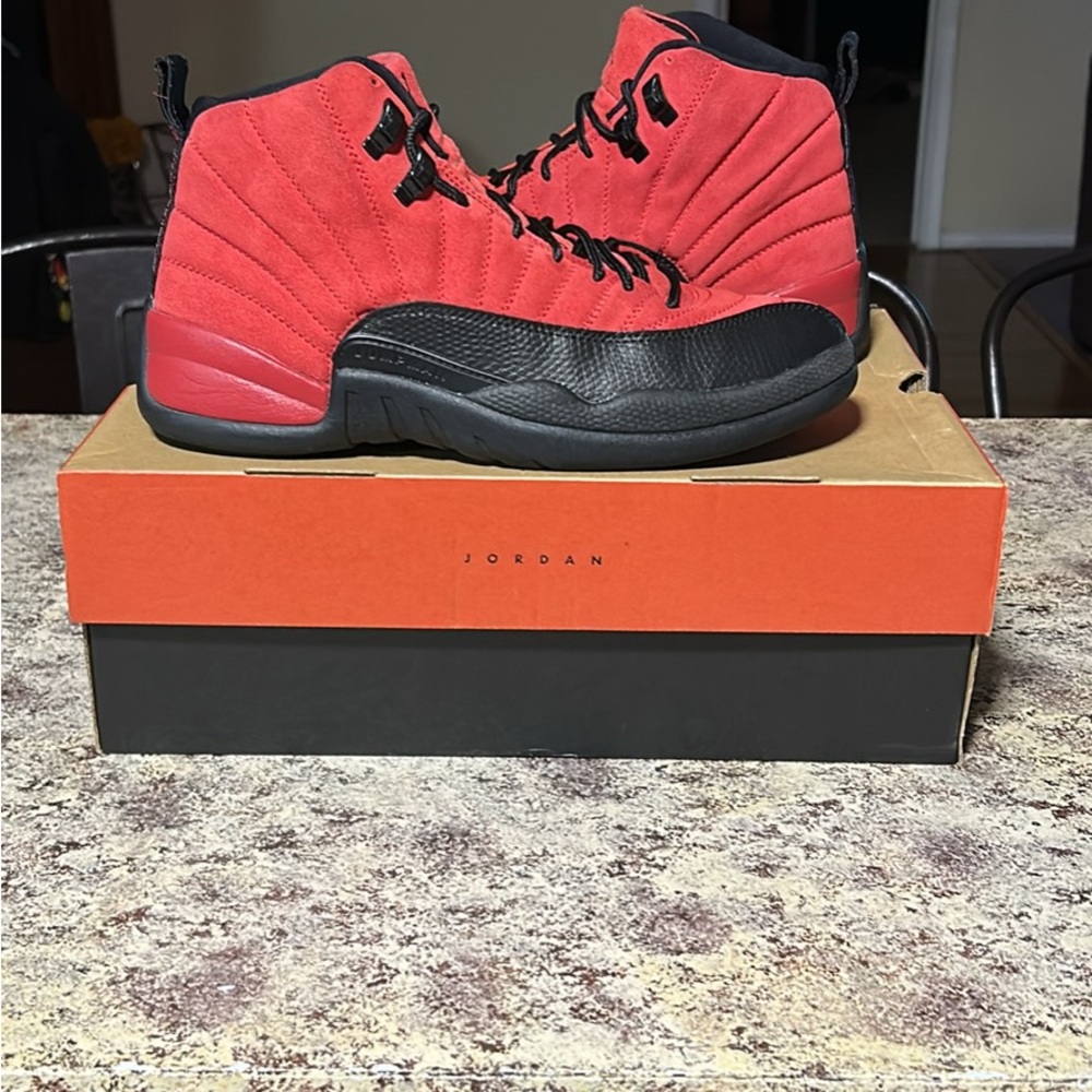 Men’s Size 9 Air Jordan 12 ‘Reverse Flu Game’